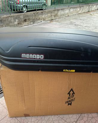 Baule da tetto MARATHON 400 DARK