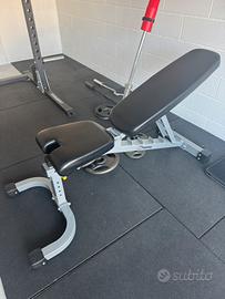 Panca regolabile blue gym impulse