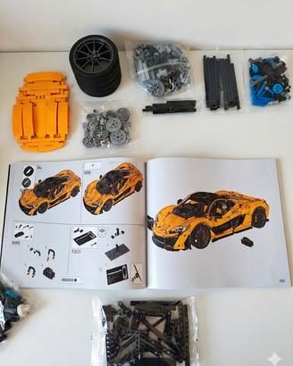 Set martoncini 3.893 pezzi costruzione McLaren P1 