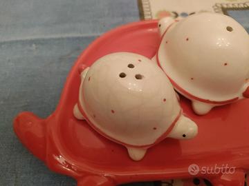 Sale e Pepe Tartarughe Ceramica