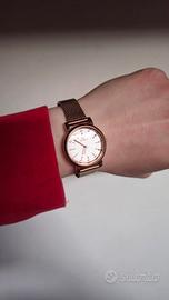 Orologio Donna OpsObjects oro rosa zirconi 