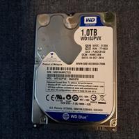 Hd Westwrn Digital blu sata 2,5 1 TB