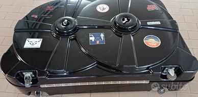 valigia rigida con ruote per bici