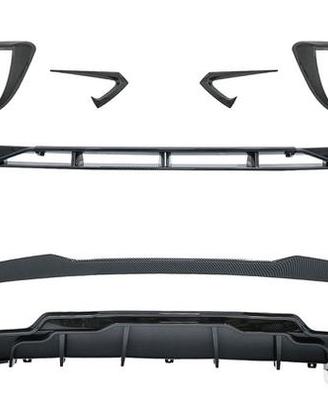 Body Kit adatta per Tesla Model 3 Design Carbonio