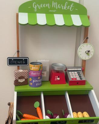 Gioco green market Janod mercatino frutta verdura
