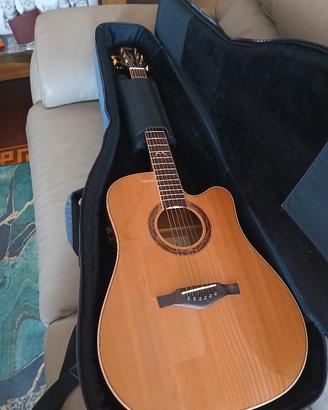chitarra acustica elettrificata eko mia D400ce