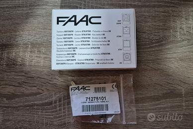 Faac pulsante chiave e serratura per cancello