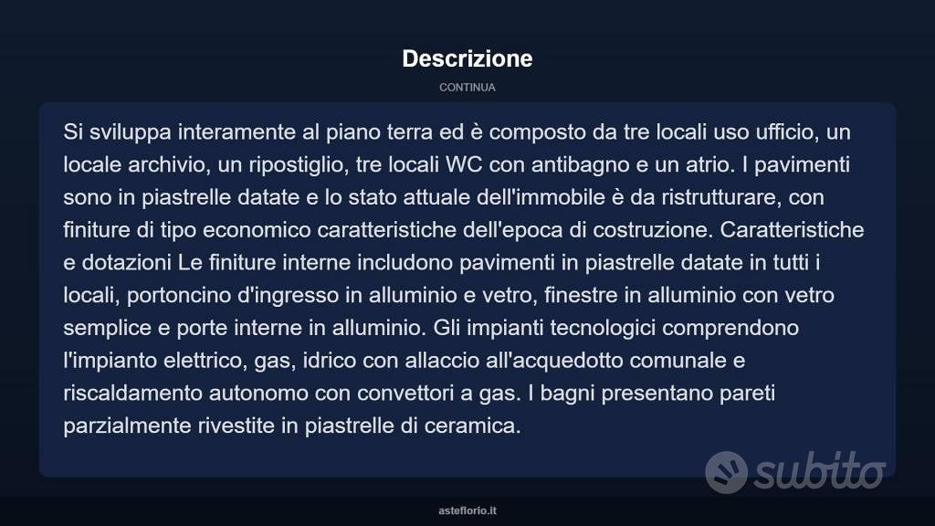 Immobile in asta di 398 m² a Crema - Vista 5