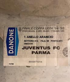 Biglietto Finale Coppa uefa 1994-1995