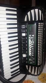 Fisarmonica Excelsior 120 bassi con Midivox 2