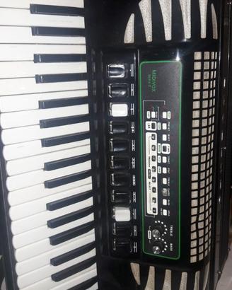 Fisarmonica Excelsior 120 bassi con Midivox 2