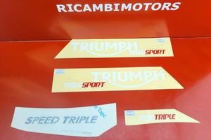 DECALCO ADESIVI TRIUMPH TIGER TRIPLE SPEED