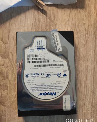 Hard disk  40 gb