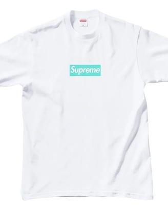 Supreme x Tiffany Box Logo Tshirt
