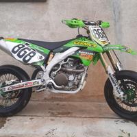 Kawasaki kl kx 450 f 2008 motard pista