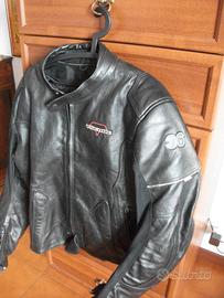 Giubbino moto pelle