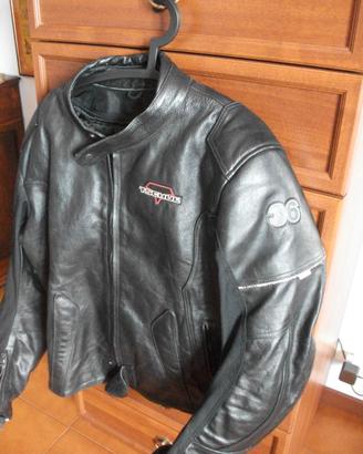 Giubbino moto pelle