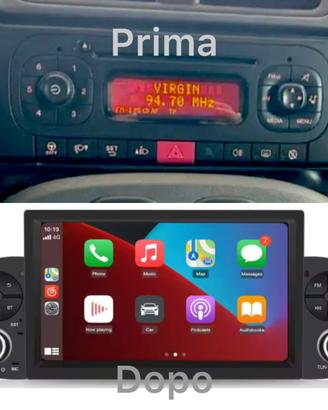 Autoradio Fiat Panda 3 Serie 2013 - 2020, Carplay