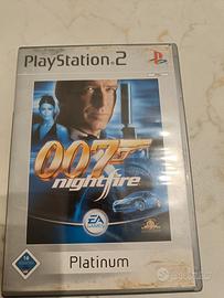 ps2 007 nightfire Platinum 