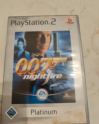 ps2 007 nightfire Platinum 