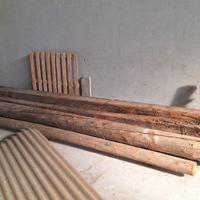 Travi antiche ed assi di legno