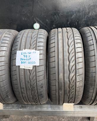 4 gomme 225/50/17 98y dunlop estive dot 2020