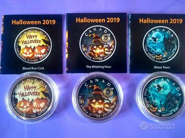 3 MAPLE LEAF – HALLOWEEN  COLOR - OZ. 1  (2019).