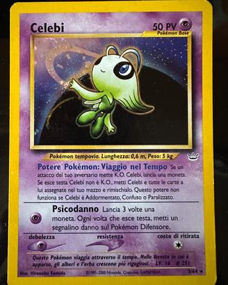 Pokemon - Celebi (Set Neo Revelation) holo ITA
