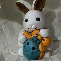 Thun Coniglio Joy con uovo di Pasqua azzurro NUOVO
