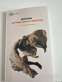Libro lettera sulla felicità Epicuro