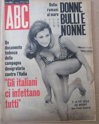 RIVISTA ABC GINA LOLLOBRIGIDA - RITA PAVONE