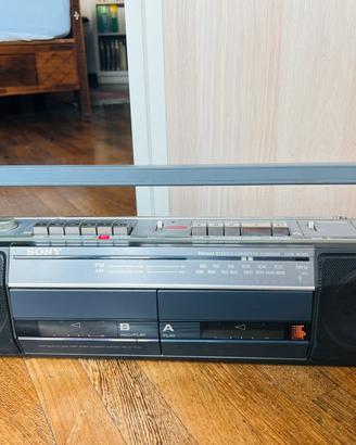 Stereo Cassette Corder e Radio Sony US 80