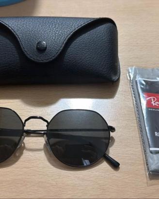 Ray-Ban Jack RB3565 002/58 Nero Polarizzati