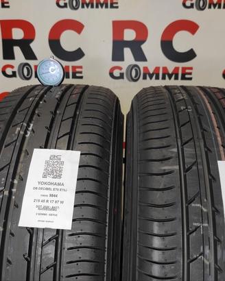2 GOMME 215/45 R17 87W YOKOHAMA ESTIVE
