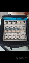 Mixer audio 18 canali con custodia