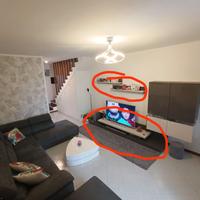 mobile tv +2 mensole