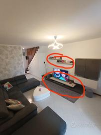 mobile tv +2 mensole