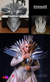 Costume Teatrale in Stampa 3D – Corpetto e Corona
