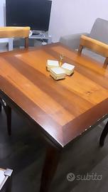 Tavolo di legno allungabile (3 metri) compreso di