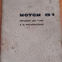 libretto istruzioni MOTOM 51