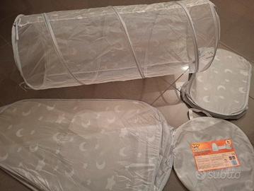 Tenda con tunnel e piscina per palline 