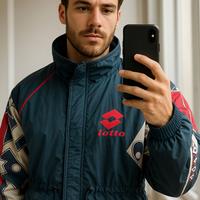 giubbotto vintage Lotto taglia M oversize 