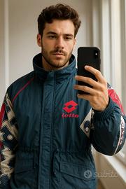 giubbotto vintage Lotto taglia M oversize 