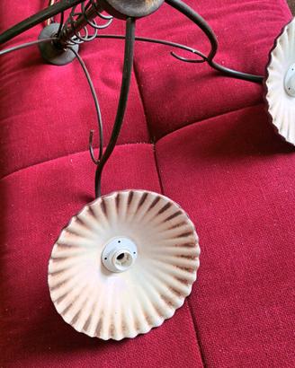 Lampadario country chic 5 luci