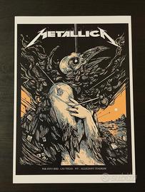 Poster "Metallica" Concerto a Las Vegas (USA)