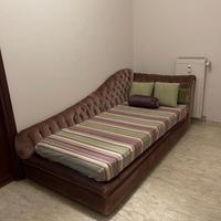 Chaise longues in velluto  capitonnè