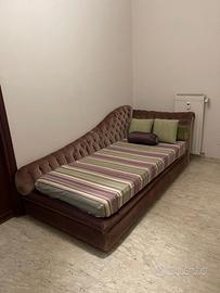 Chaise longues in velluto  capitonnè