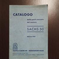 Sachs 50 Catalogo Parti Staccate Motore 1954