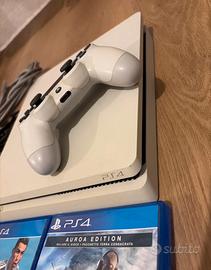 PS4 Playstation 4 Slim Bianca