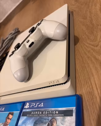 PS4 Playstation 4 Slim Bianca
